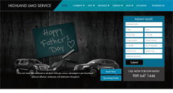 Desktop Screenshot of highlandlimoservice.com